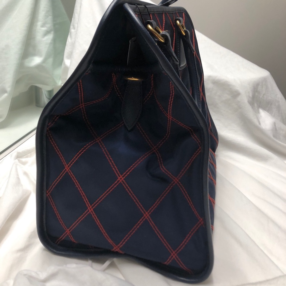 Navy Blue Prada Impunturato Tessuto Nylon - Picture 4 of 7